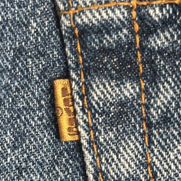 Vintage 1992 Levi’s 545 Blue Shorts Men’s 40 Loose Denim Jean Shorts USA made - Picture 10 of 12